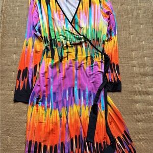 Escada Silk Wrap Dress size 44